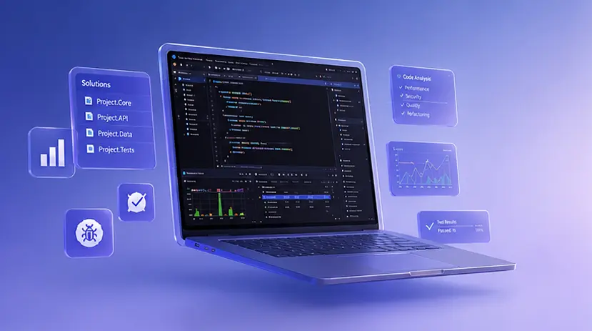 محیط توسعه نرم‌افزار Visual Studio برای تیم‌های برنامه‌نویسی و پروژه‌های بزرگ و پیچیده