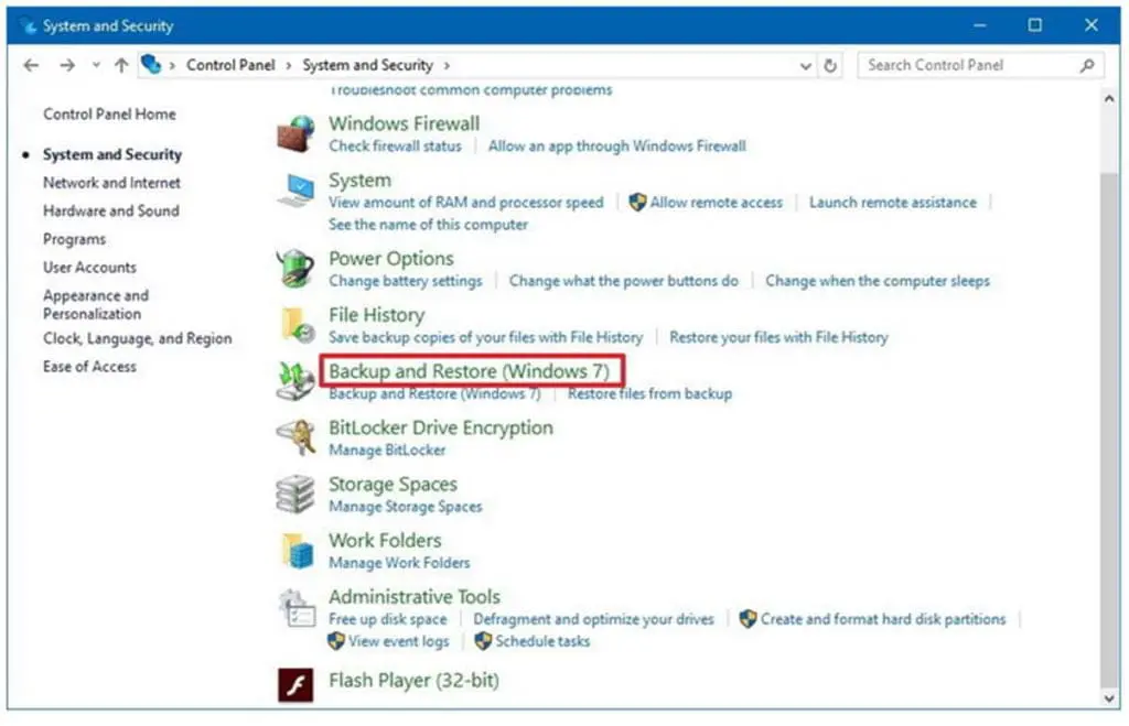 &bull; چگونه برای ویندوز 10 خود پشتیبان یا بک آپ تهیه کنیم؟ دی 1404