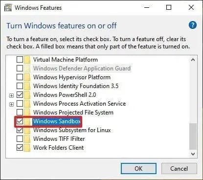 &bull; Windows SandBox چیست ؟ معرفی سند باکس ویندوز 10 و قابلیت های آن دی 1404