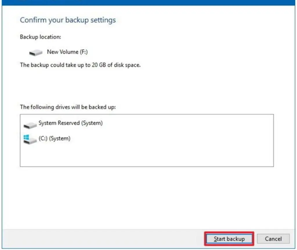 &bull; چگونه برای ویندوز 10 خود پشتیبان یا بک آپ تهیه کنیم؟ دی 1404
