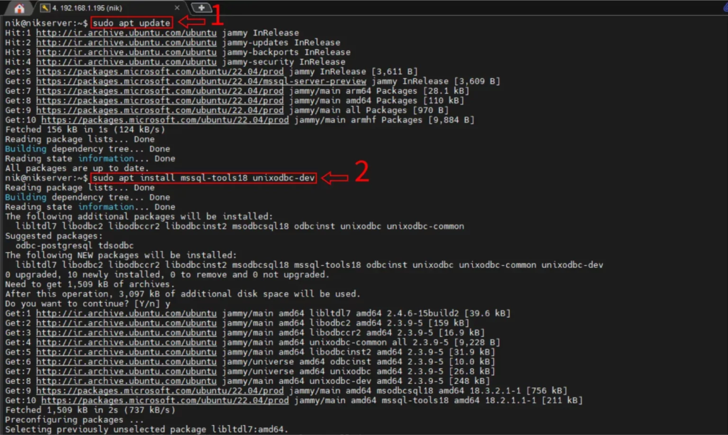 راهنمای نصب Microsoft SQL Server در سیستم عامل لینوکس 6 مایکروسافت لایسنس • راهنمای نصب Microsoft SQL Server در سیستم عامل لینوکس شهریور 1404