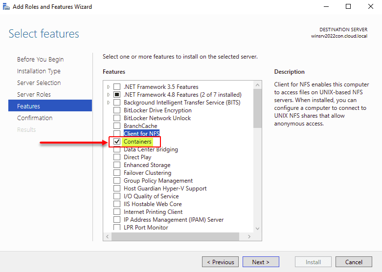 &bull; Docker چیست؟ ویژگی ها و مزایا :نحوه اجرا ی Docker در ویندوز سرور 2019 / 2022: آموزش گام به گام دی 1404