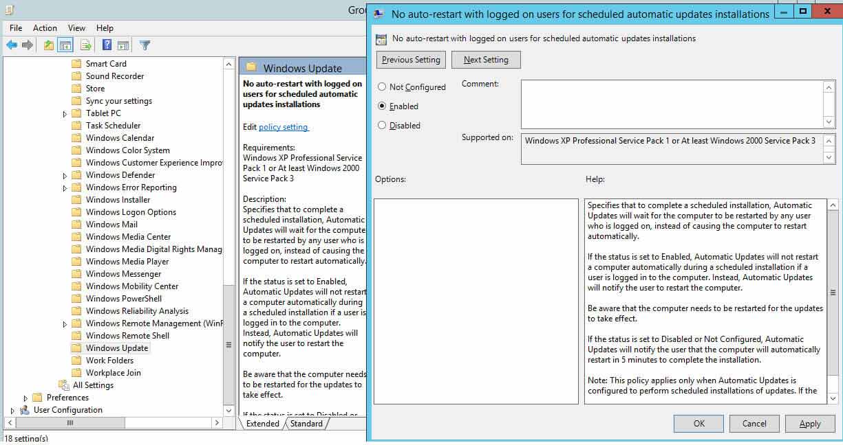 &bull; نمونه‌ها و تنظیمات Group Policy به منظور مدیریت مؤثر و کارآمد مرداد 1405