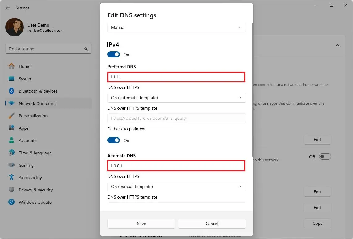 &bull; چگونه می‌توانید با تغییر DNS در ویندوز 11 سرعت اینترنت و امنیت خود را متحول کنید! تیر 1405