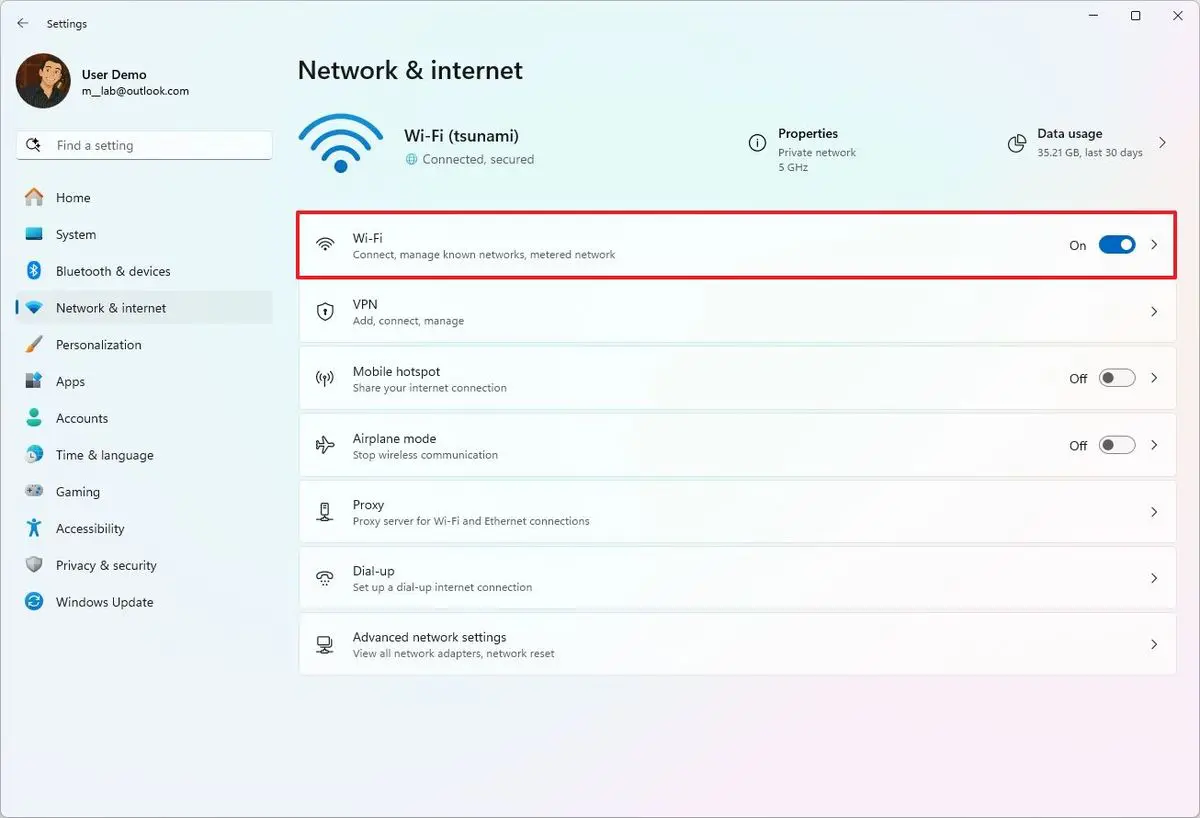 &bull; ویژگی های امنیتی حیاتی در ویندوز ۱۱ که باید قبل از وصل شدن به وای‌فای عمومی فورا فعال کنید! خرداد 1405