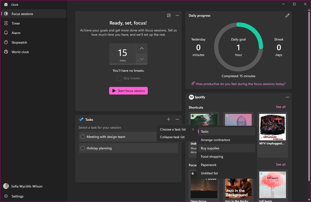 &bull; چگونه از قابلیت بهبودیافته Focus Assist در آپدیت جدید ویندوز 11 استفاده کنیم؟ اسفند 1404