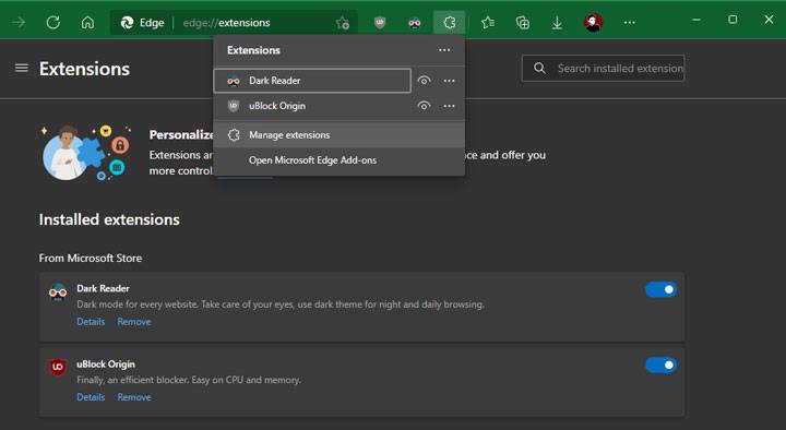 &bull; آموزش نحوه مدیریت، افزودن، حذف یا غیر‌فعال‌کردن افزونه‌های مرورگر مختلف در لپ‌تاپ ویندوز اسفند 1404