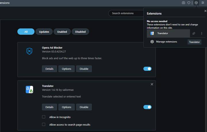 &bull; آموزش نحوه مدیریت، افزودن، حذف یا غیر‌فعال‌کردن افزونه‌های مرورگر مختلف در لپ‌تاپ ویندوز اسفند 1404