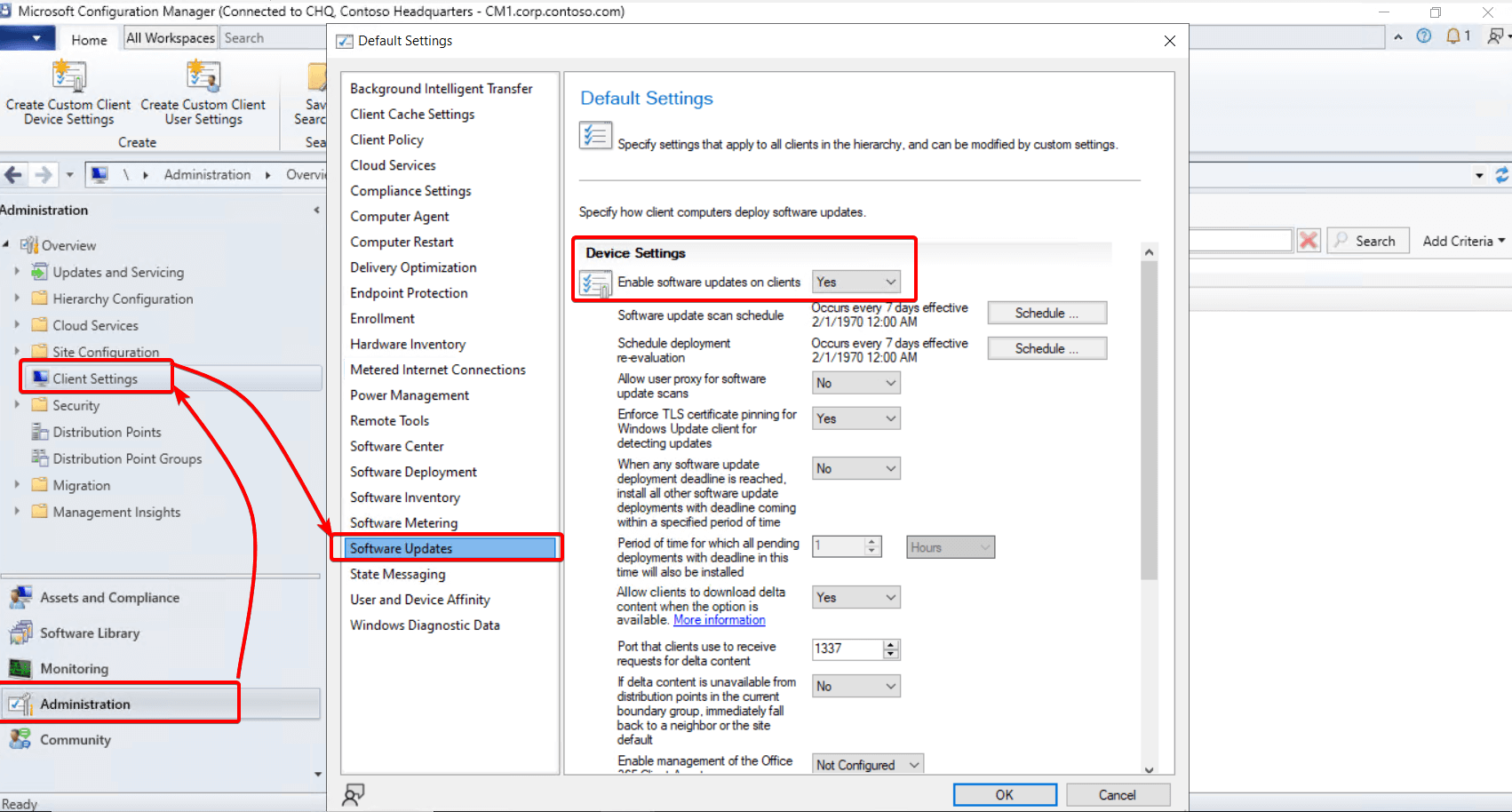 &bull; راهنمای کامل شما برای تنظیمات رجیستری به‌روزرسانی ویندوز: WSUS، Intune و ConfigMgr خرداد 1405