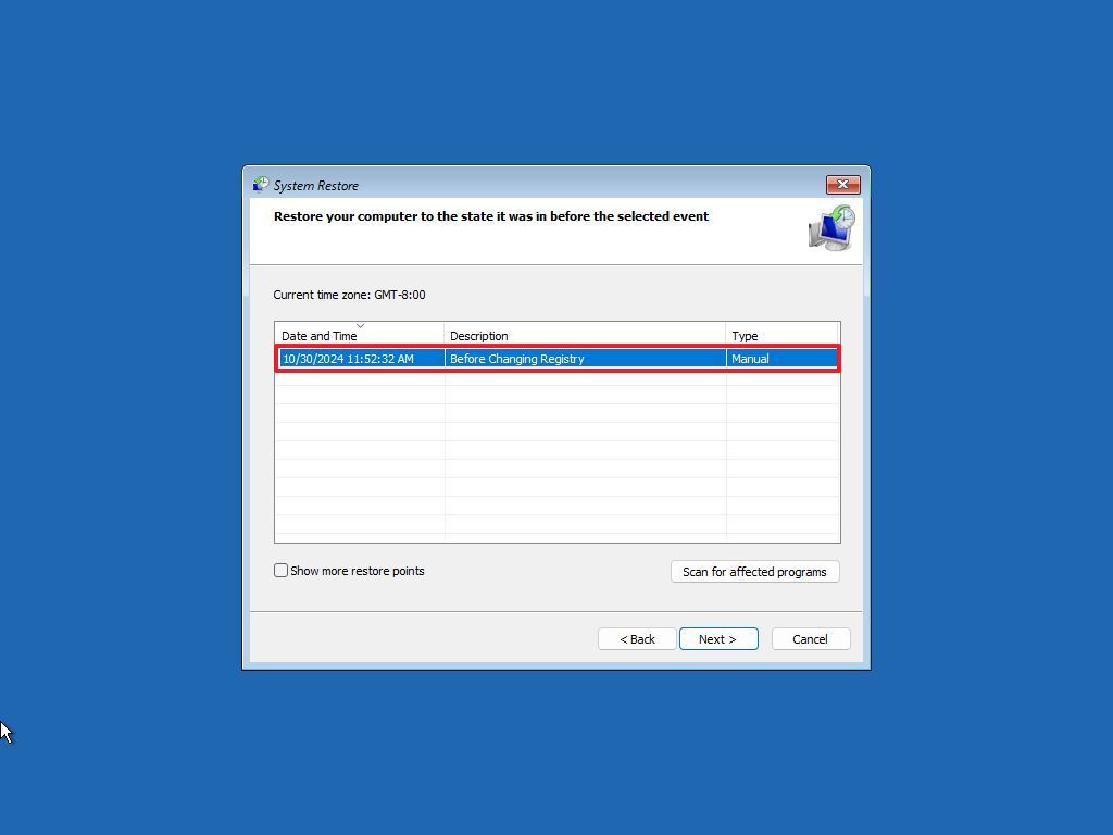 &bull; نحوه استفاده از System Restore در ویندوز 11 دی 1404