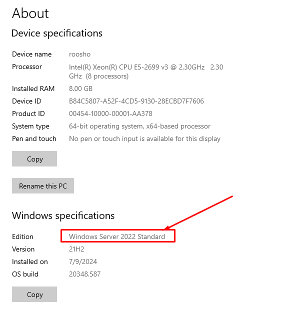 &bull; چگونه ویندوز سرور ۲۰۲۲ نسخه ارزیابی (Evaluation) را به نسخه کامل (Full Version) به‌صورت رایگان تبدیل کنیم؟ بهمن 1404