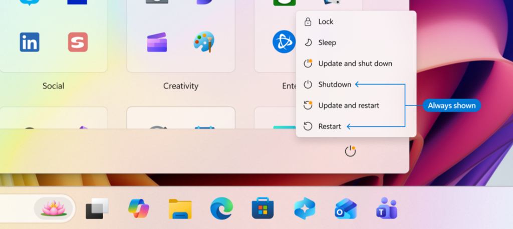 &bull; تجربه Windows Update وارد مرحله جدیدی شد شهریور 1405