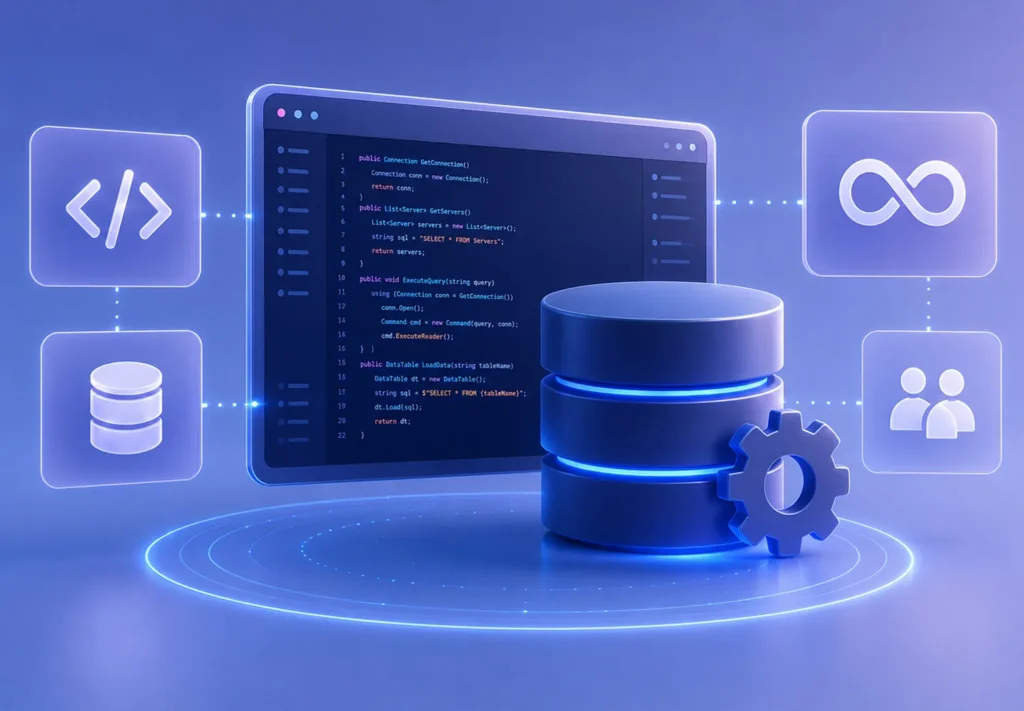 توسعه نرم‌افزار و مدیریت پایگاه داده توسط تیم‌های فناوری اطلاعات با SQL Server 2022 Enterprise