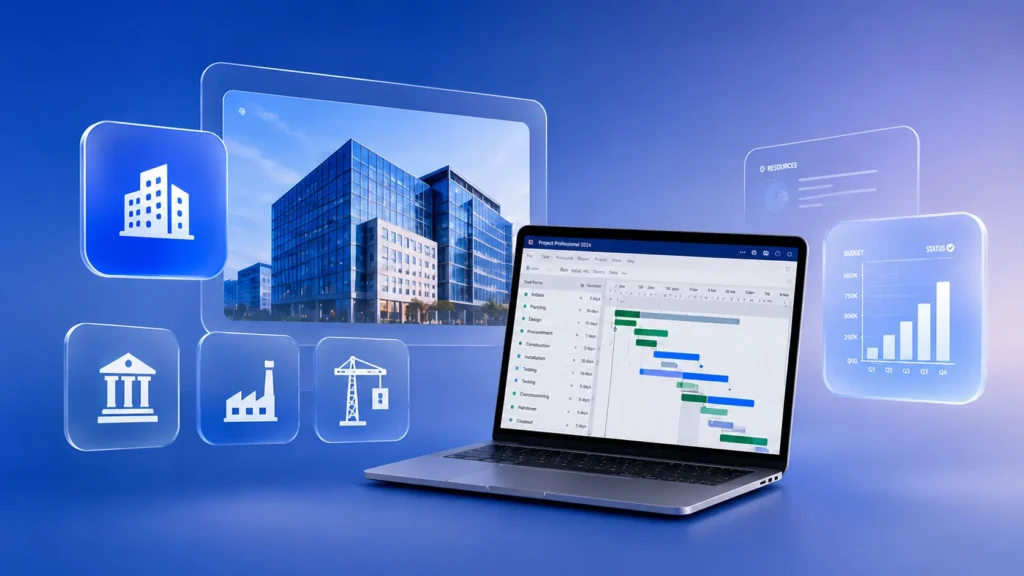 مدیریت پروژه‌های سازمانی با Project Professional 2024 در شرکت‌ها و سازمان‌ها