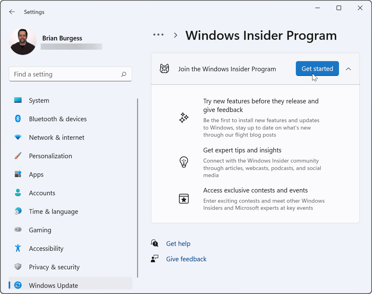 • چگونه به برنامه Windows Insider در ویندوز 11 بپیوندیم؟ شهریور 1404