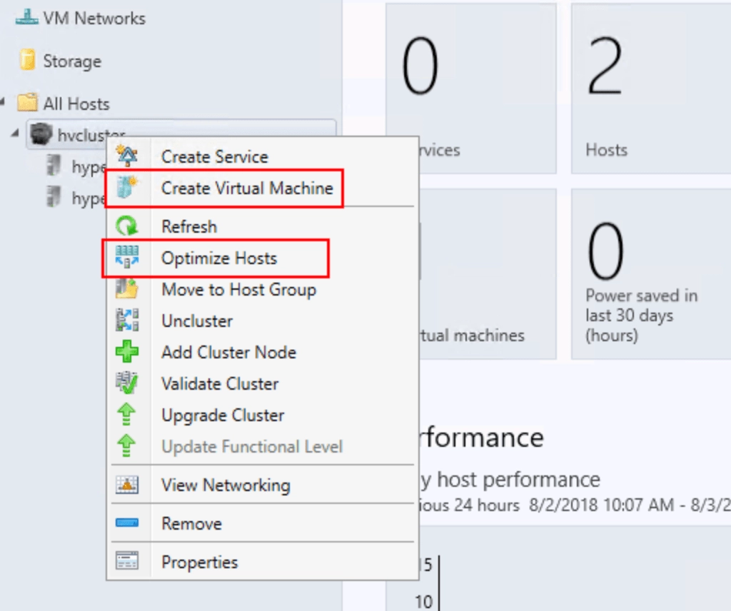 &bull; مدیریت Hyper-V با استفاده از System Center Virtual Machine Manager (SCVMM) مرداد 1405