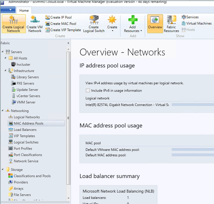&bull; مدیریت Hyper-V با استفاده از System Center Virtual Machine Manager (SCVMM) مرداد 1405
