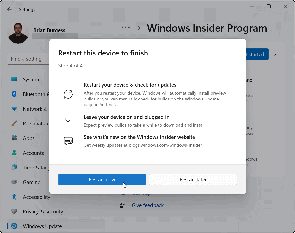 • چگونه به برنامه Windows Insider در ویندوز 11 بپیوندیم؟ شهریور 1404