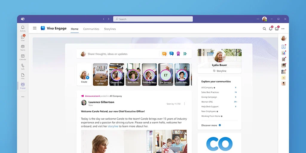 • Viva Engage چیست؟ ابزار تجربه کارکنان در مجموعه Microsoft 365 شهریور 1404