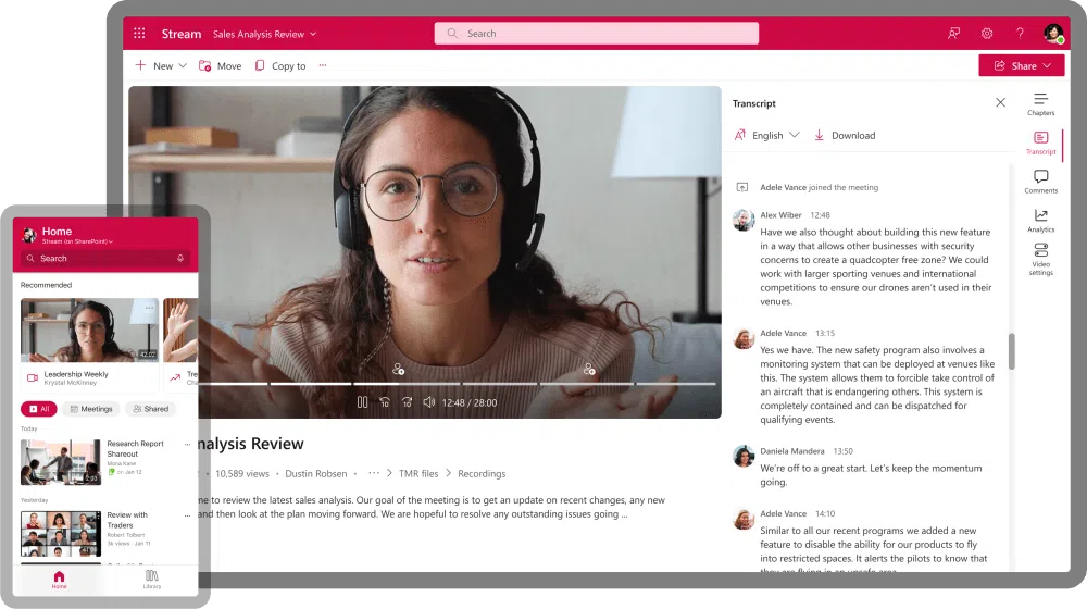 • آشنایی با Microsoft Stream: سرویس ویدیویی یکپارچه در Microsoft 365 آذر 1404